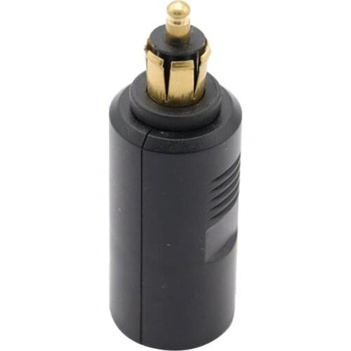 MagiDeal EU PLUG - DIN Socket to Cigarette Lighter Converter Adaptor for BMW Encendedor Briquet Auto Replacement Parts