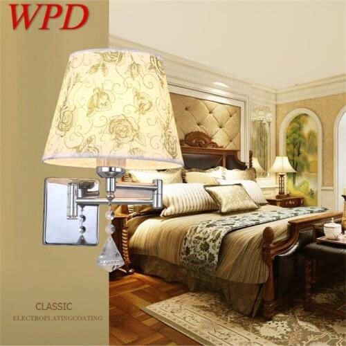 WPD Wall Lamps Contemporary LED Lights Simple Indoor Crystal Fixture For Home Bedside