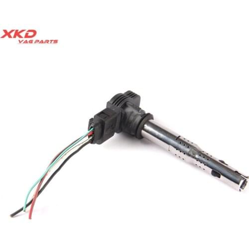 Single Ignition Coils+Connect Plug Set For CC EOS J-etta Passat Tiguan Au-di A3 A4 07K 905 715 F