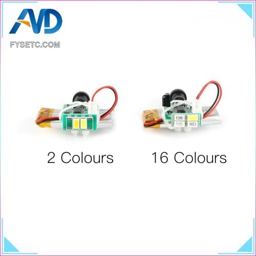 3D Printed Lamp Board 2 / 16 Colors Usb Touch Light Board 3d Printing Moon Lamp Board With Battery Led Color Change Night Lamp