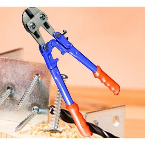 Heavy Wire Cutting Pliers 350/450mm Wire Bolt Cutter Heavy Duty Pliers Strong Shear Steel Crimping Plier Chain Cutter Hand Tools