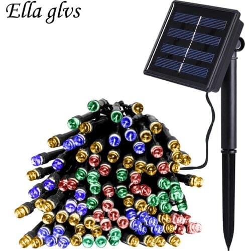 Solar Powered Garden Light LED Strings 1200LEDS 22MBlossom Decorative ,Lawn, Patio, Christmas Trees, Weddings