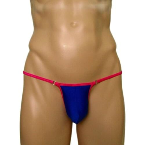 Candy color ropa interior masculina sexy thong sexy Men string men underwear jockstrap beach thongs herenstrings
