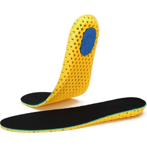 Comfortable Insoles Honeycomb Shock-Absorbant Memory Foam Sport Insoles Mesh Breathable 4 Season Running Shoe Insoles Foot Care