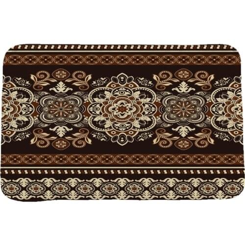 Ethnic Style National Customs Rug Hallway Carpets and Rugs for Bedroom Living Room Carpet Kitchen Bathroom Anti-Slip Floor Mats