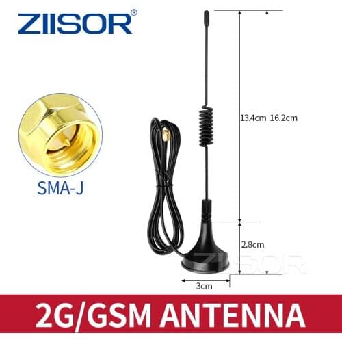 GSM/GPRS/CDMA/2G omnidirectional high gain NB-IoT whip antenna SMA pure copper inner needle/wireless module