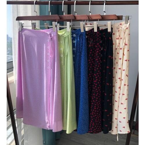 Women Skirt Elegant One-piece Viscose Skirt