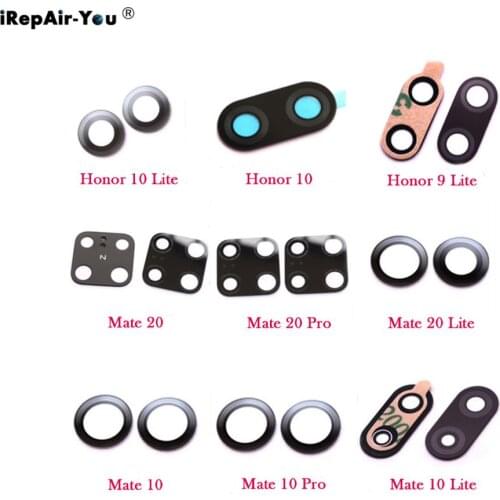10PCS For Huawei P30 P20 Pro Mate 30 20 10 Pro Lite Honor 20 10 Lite Rear Back Camera Glass Lens Cover Replacement+Adhesive