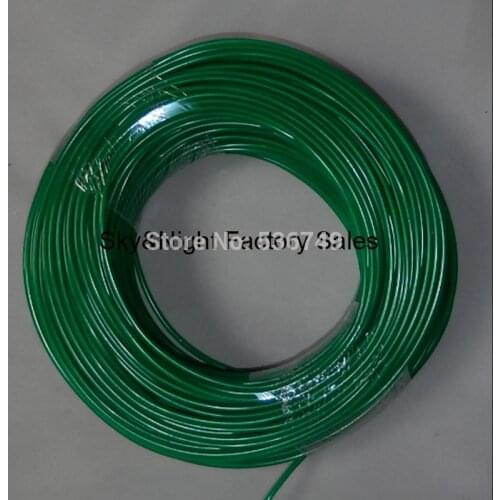 100Meter-3.2mm Flexible Neon EL Wire Rope Tube El light green color