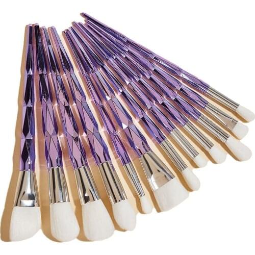 12Pcs Eye Makeup Brushes Set Eye Shadow Eyebrow Sculpting Brushes Facial Makeup Cosmetic Brush Tools