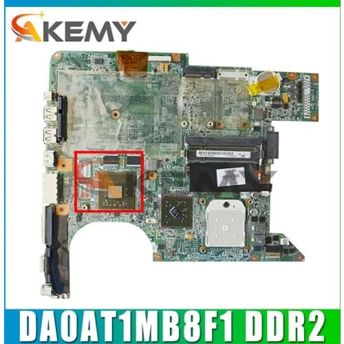AKemy Laptop motherboard For HP Pavilion DV6000 Mainboard449902-001 449902-501 DA0AT1MB8F1 G86-730-A2 DDR2