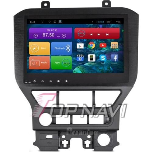 Topnavi 10.2" Quad Core Android 7.1 Car GPS Navigation for Ford Mustang Autoradio Multimedia Audio Stereo DVD Player In Dash