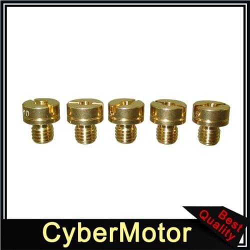 Large Round Carb Main Jets For Mikuni Carburetor #155 160 170 175 180 Replace N100/604