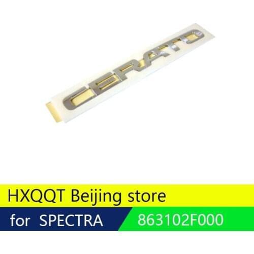 For Kia SPECTRA CERATO OEM GENUINE Trunk Lettering CERATO Logo Emblem 863102F000 English alphabets