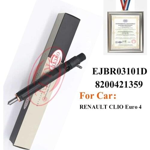 ORLTL Diessel EJBR03101D ( 8200421359) High Quality Injector 82 00 421 359 ,Common Rail Injector 3101D For RENAULT CLIO Euro 4
