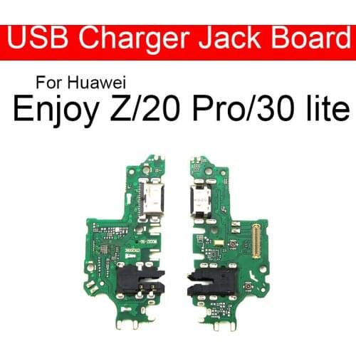 Charging USB Jack Port Board Flex Cable For Huawei Enjoy Z/Enjoy 20 Pro/Honor 30 Lite USB Charger Dock Connector Board Repair