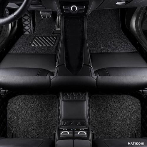 MATIKOHI Custom Car Floor Mats for BAIC MOTOR all models BJ40 BJ80 BJ20 D20 D70 D50 D60 X25 X55 X65 CC 35 BW007 foot mats