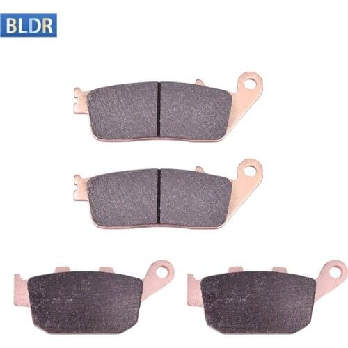 Best Front Rear Brake Pads For HONDA NTV600 NTV600J Revere 600 XL600 VR VT Transalp XL NTV 600 FMX650 NX650 FMX NX Dominator 650