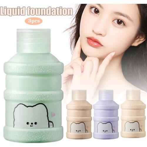 Concealer Foundation Cream Waterproof Small Bucket Type Student Isolation Even Skin Tone Long Lasting Makeup SK88