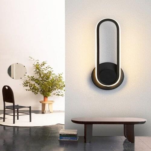 New Nordic modern style rotatable 330°LED wall lamp bedroom study corridor living room interior home decoration wall lamp