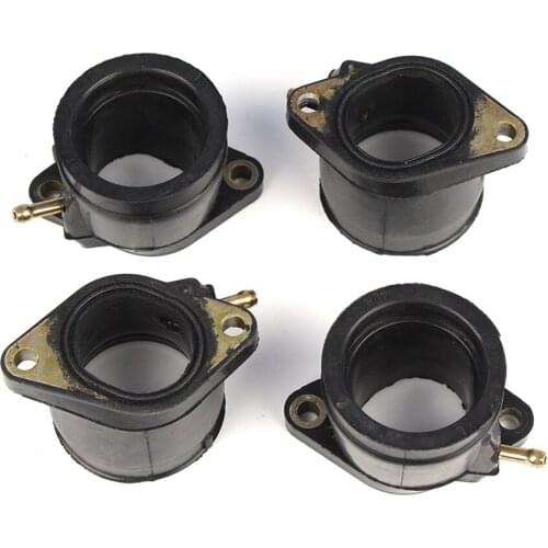 Motorcycle Carburetor Interface Adapter Rubber Intake Manifold Boots For Yamaha YZF600R 1995-2001 2002 2003 2004 2005 2006 2007