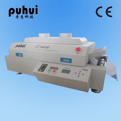 PUHUI T-960E LED SMT reflow machine T960e channel reflow machine BGA SMD SMT rework T 960E, AC 220~240V/380V