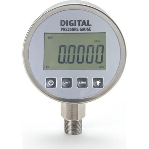 High stability digital display gas test electric contact temperature pressure gauge