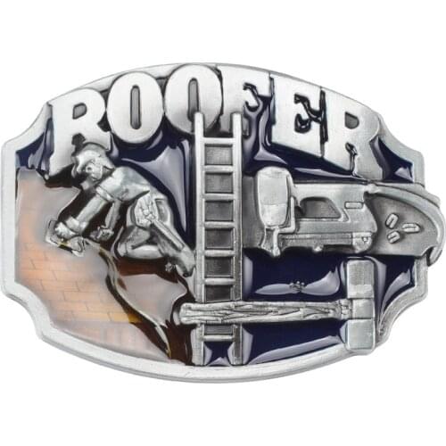 YonbaoDY Belt buckle roofer pattern for 4cm width belt waistband DIY Accessories