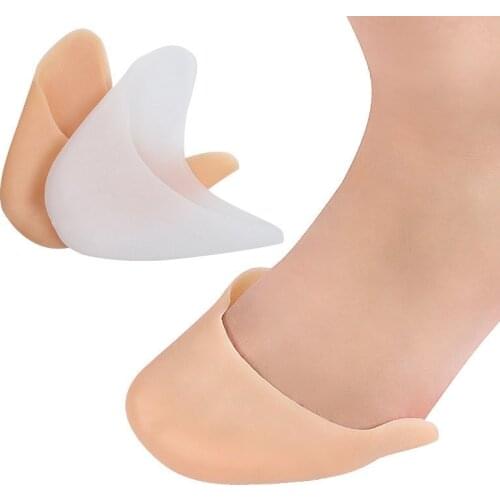 1Pair Toe Protector Silicone Gel Pointe Toe Cap Cover For Toes Soft Pads Protectors for Pointed Ballet Shoes Feet Care Tools
