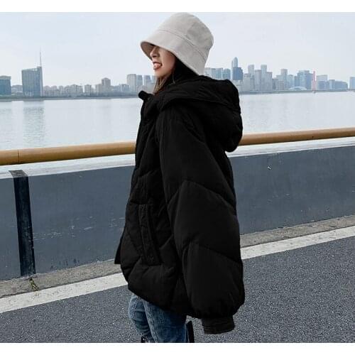 High Quality Winter Clothes Women Hooded Thicken Jackets Ladies New Warm Loose Coats Famale Parkas Casual Casaco Feminino SQQ180