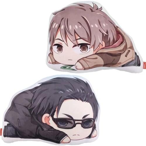 The Millionaire Detective Balance:UNLIMITED Cosplay Kanbe Daisuke Kato Haru Cartoon Stuffed Doll Cushion Pillow Home Decoration