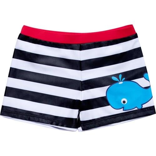 Swimsuit Kids Boy Summer Stripe Print Swimwear Swimsuit Beach Pants Boys Beachwear Kids Swim Suit For Baby The Beach Boys