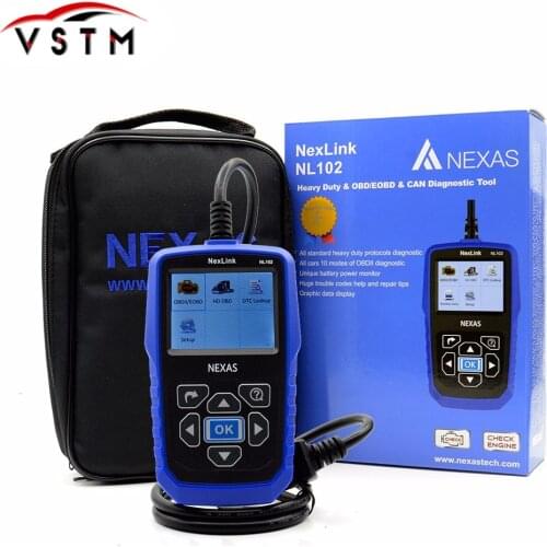 Best heavy duty truck automotive diagnostic scanner NexLink NL102 diesel engine diagnostic tools outil diagnostic auto for SCANI