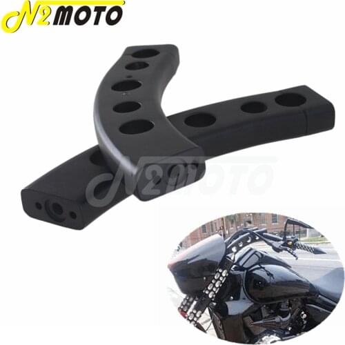 Motorcycle 5-Hole Adjustable Handlebar Risers for Suzuki Boulevard M109R VZR1800 2006-2019 Black Pullback Handle Bar Risers Kit