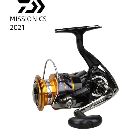 2021 NEW DAIWA MISSION CS Spinning Fishing Reel Gear Ratio 5.3:1 Max Drag 6KG Spinning Wheel