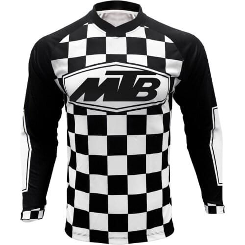 New MTB Off road Cycling Jersey downhill jersey Bike Mountain Bike Motorcycle sports Jersey Fitness breathable Short Sleeve