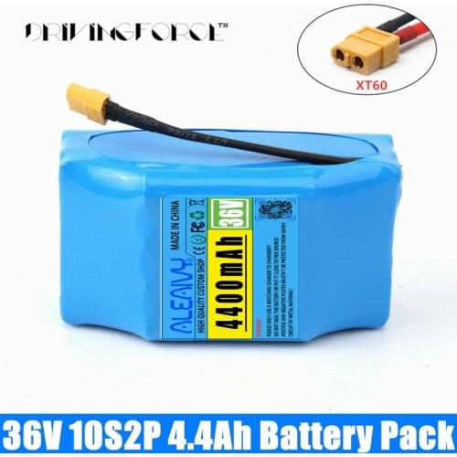 Genuine 36V Battery Pack 4.4ah Rechargeable Lithium Ion Battery for Electric Self-balancing Scooter Hover Board Unicycle Scooter