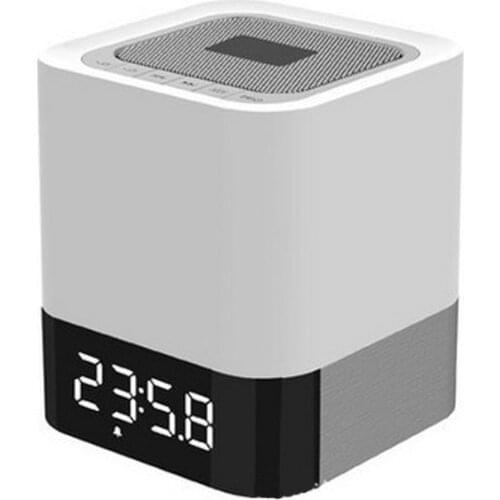 Portable Colorful USB Speakers LED Lamp Speaker Bluetooth Speaker Outdoor Music Player Mini 4000mAh Big Power Stereo Subwoofer