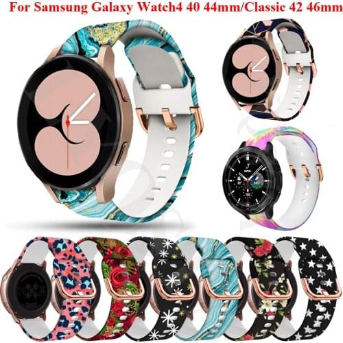 Wrist Straps For Samsung Galaxy Watch 3/4 Smartwatch WristBand 20mm Watchband Strap Galaxy Watch4 Classic 42 46 40 44mm Bracelet