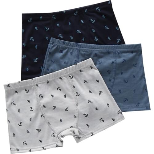 3Pcs/Lot Baby Boys Panties Cotton Underwear 1-14 Year Cute Underpants Cartoon Kids Panties for Children Short Briefs