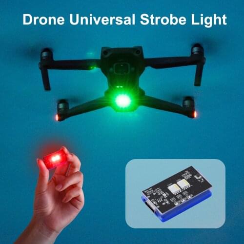 Universal Strobe Light for DJI Air 2S/Air 2/Mini 2/Mini/FIMI X8SE/FIMI Mini 3.5KM Visible Adjustable Anti-Collision Light Drone