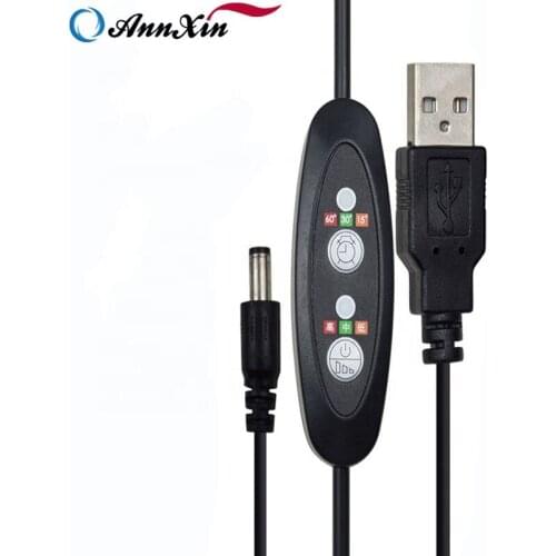 High Quality Cable Accepts Private Customization USB to 5.5*2.1/3.5*1.35mm DC Thermostat Timing Three Speed Switch Control Cable