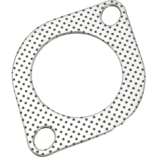 2.5" Catback Exhaust Header Down Pipe Manifold Collector Flange Gasket 2 Bolt Dropshipping