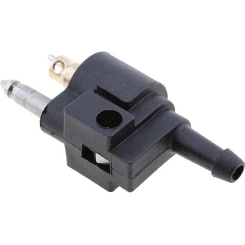 2 Pack Marine Fuel Line Engine Conncector (1/4 inch, Male Fitting)