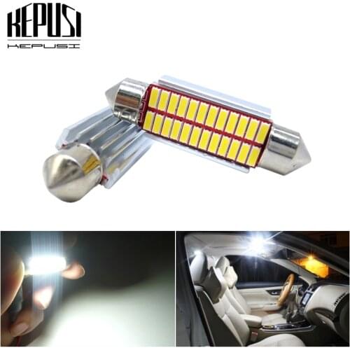 Festoon C5W LED Bulb Canbus Error Free LED Car Interior Light For Toyota Camry CHR Auris Hilux Prius Celica Ipsum Verso Wish