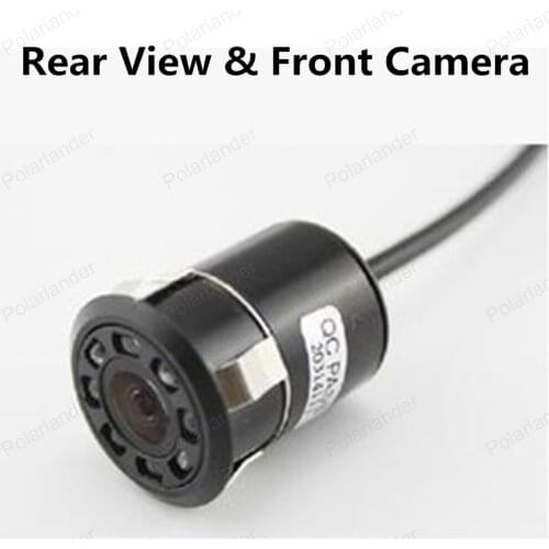 Big sale Universal 8 LED light Rear View & Front Camera Night Vision camera 18.5mm Punch