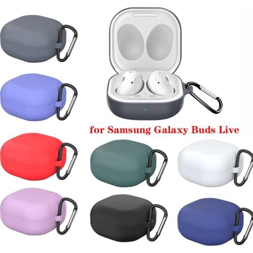 Fundas for Galaxy Buds Live case fashion Non-slip silicone Wireless earphone Protection Case for Samsung Galaxy Buds Live cover