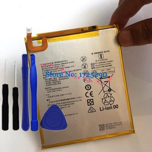 HB2899C0ECW Battery For Huawei MediaPad T5 10' AGS2-L09 W09 L03 AGS2-W19 MediaPad M3 8.4" BTV-W09 BTV-DL09 SHT-AL09 W09 Battery