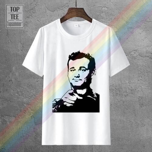 Shirt Making Company Crew Neck Short Sleeve Summer Bill Murray Stripes Caddyshack Zombieland Movie Men T Shirt