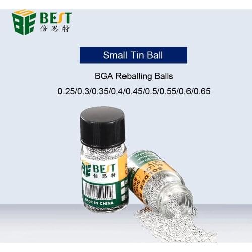 BEST BGA Reballing Balls BGA Solder Ball leaded For BGA Rework Repair Tools ( 0.25 0.3 0.35 0.4 0.45 0.5 0.55 0.6 0.65 )